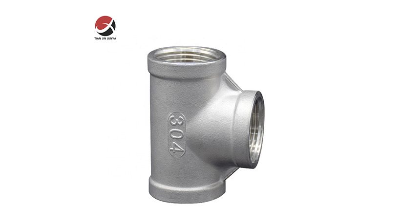 不鏽鋼等(deng)徑三通管件(jiàn)