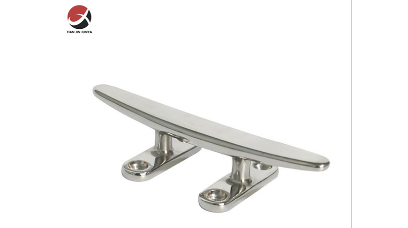 不鏽鋼輕(qīng)型扁羊角索栓(shuan)-小快艇遊艇輪(lún)船鑄造