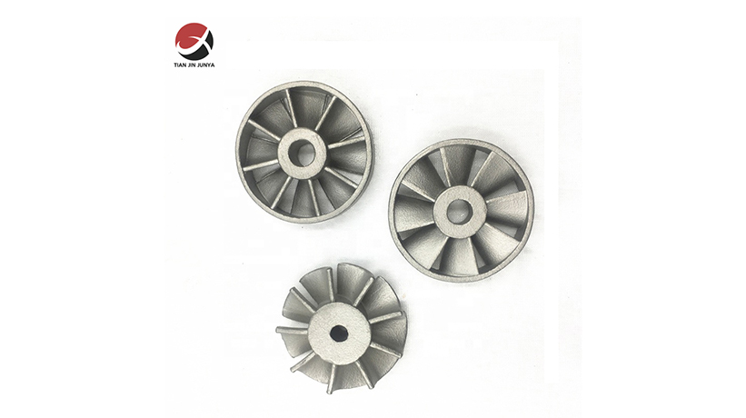 不鏽鋼(gang)鑄造定(dìng)制件葉(yè)輪泵配(pei)件