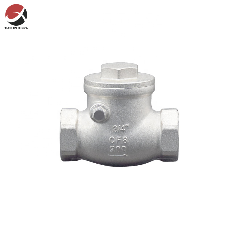 不鏽鋼(gang)内螺紋卧式單(dan)向止回閥