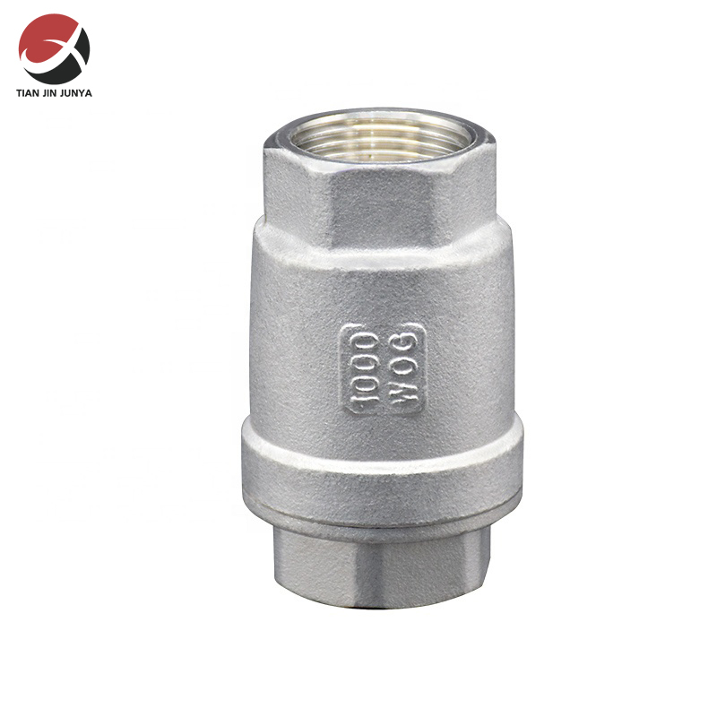 不(bu)鏽鋼二片式彈(dàn)簧止回閥